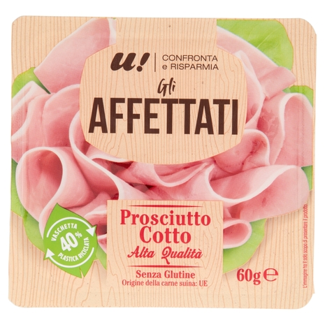 Prosciutto Cotto Alta Qualità U! Confronta e Risparmia